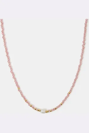 Accessorize 14ct Gold-plated Pearl Beaded Bracelet