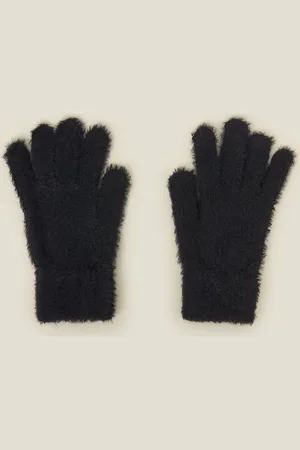 Accessorize Super-stretch Fluffy Knitted Gloves, Women