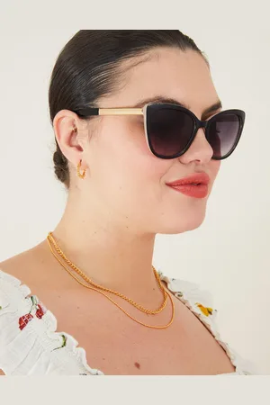 Accessorize Classic Cateye Sunglasses, Size: One Size, Women