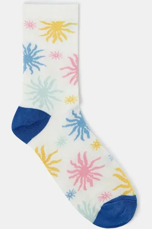 Accessorize Sun Beam Socks Ivory
