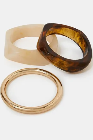 Accessorize 3-Pack Chunky Resin Bangles