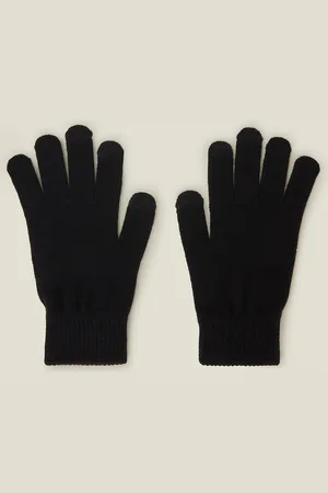 Accessorize Super-stretchy Touchscreen Gloves, Size: 20x9cm, Women