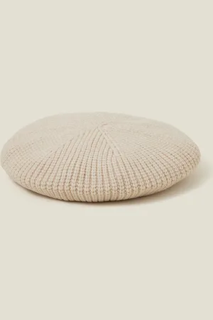 Accessorize Ribbed Knit Beret