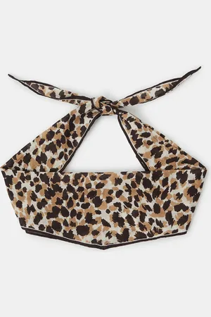 Accessorize Cheetah Print Neckerchief