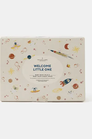 Accessorize The Gift Label Welcome Little One Bath Set