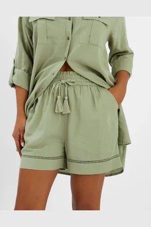 Accessorize High Waist Beach Shorts , Size: xs