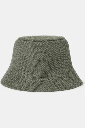 Accessorize Woven Bucket Hat