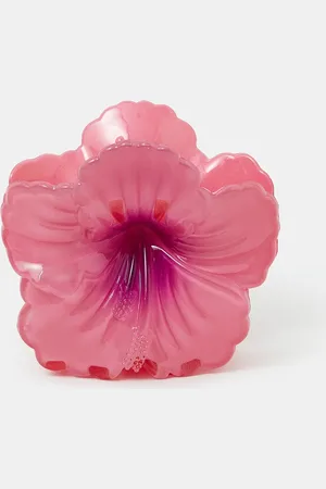 Accessorize Hibiscus Flower Claw Clip
