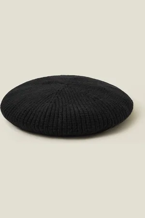 Accessorize Ribbed Knit Beret