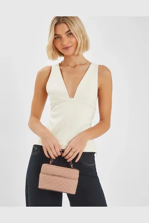 Accessorize Quilted Top Handle Cross-body Bag