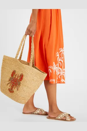 Accessorize Lobster Jute Beach Bag