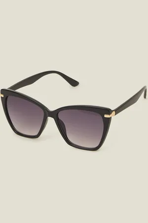 Accessorize Straight Arm Cateye Sunglasses, Size: One Size, Women