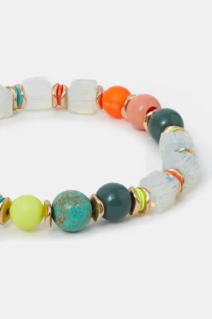 Accessorize Mix Bead Stretch Bracelet