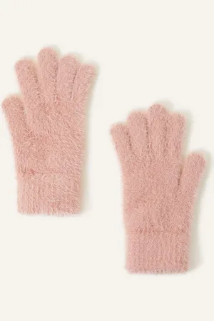 Accessorize Super-stretch Fluffy Knit Gloves, Women