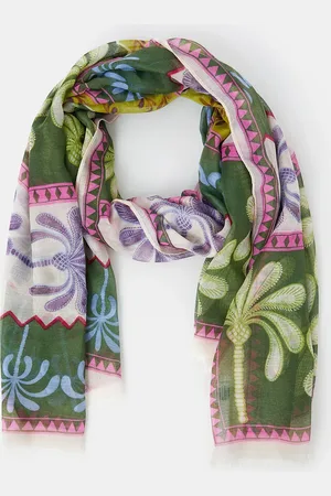 Accessorize Lightweight Palm Print Scarf