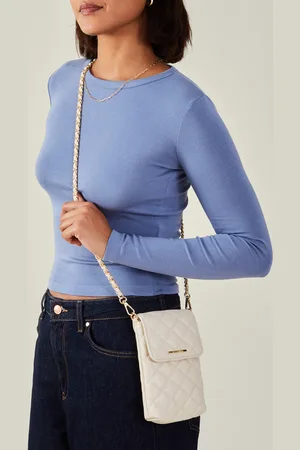 Accessorize Quilted Cross-body Phone Bag
