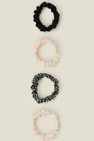 Accessorize Everyday Scrunchies 5 Pack, Size: 5cm, Women