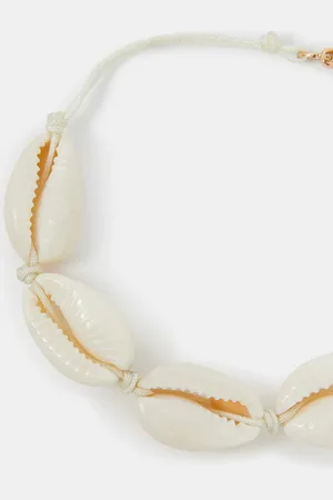 Accessorize Cowrie Shell Cord Bracelet