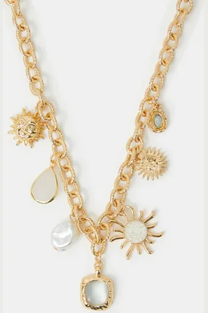 Accessorize Sunshine Charm Necklace
