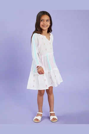 Accessorize Mini Me Jacquard Dress , Size: 7-8 yrs