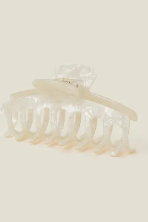 Accessorize Pearlescent Claw Clip, Women