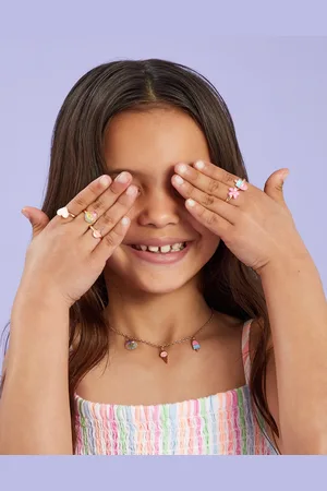 Accessorize 5-Pack Girls Ice Rings