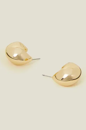 Accessorize Chunky Curve Drop Earrings