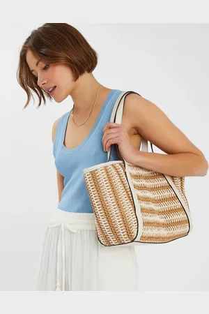 Accessorize Mixed Weave Shoulder Bag
