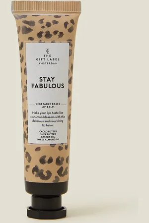 Accessorize The Gift Label Stay Fabulous Vegetable-based Lip Balm