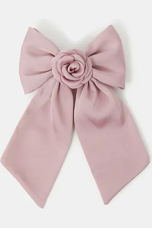 Accessorize Corsage Bow Barrette Hair Clip