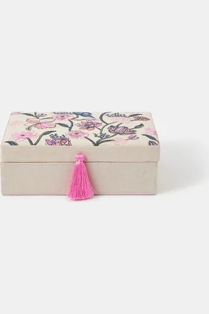 Accessorize Jasmine Embroidered Jewellery Box