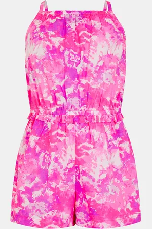 Accessorize Tie Dye Strappy Playsuit , Size: 9-10 yrs