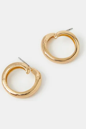 Accessorize Swirl Hoop Earrings
