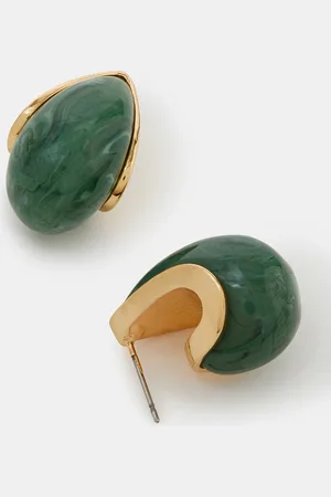 Accessorize Resin Curve Drop Earrings