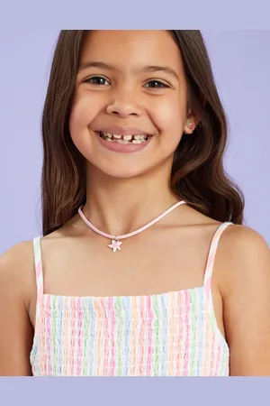 Accessorize Starfish Pendant Cord Necklace
