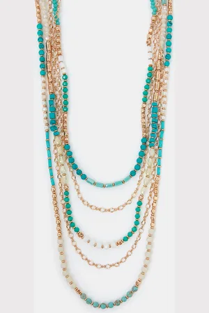 Accessorize Layered Beaded Necklace