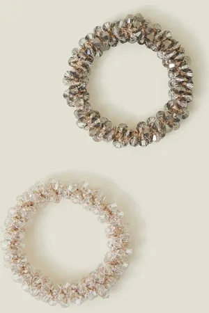 Accessorize 2-Pack Sparkle Hairbands, Size: 5cm, Women