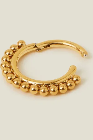 Accessorize 14ct -plated Surgical Steel Septum Hoop