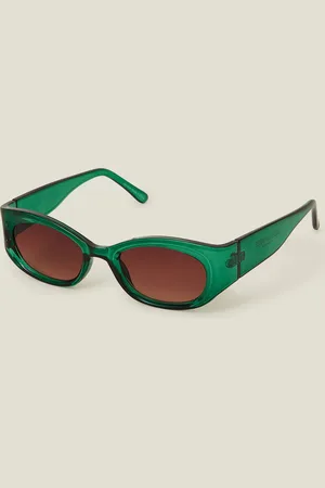 Accessorize Sporty Flat Edge Sunglasses, Women