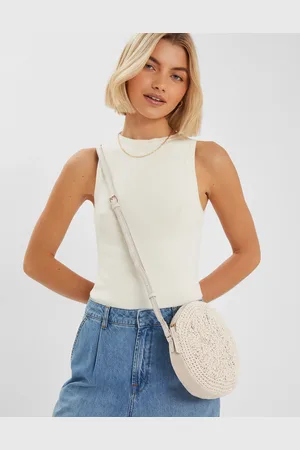 Accessorize Round Macrame Bag