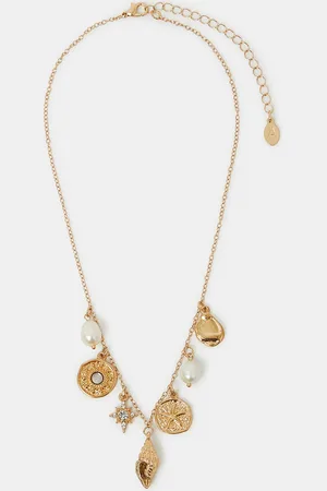 Accessorize Treasure Charm Necklace
