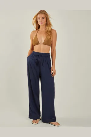 Accessorize Wide Leg Beach Trousers , Size: M
