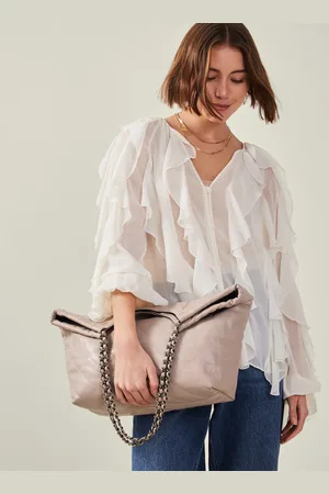 Accessorize Chain Strap Faux Leather Shoulder Bag