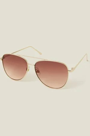 Accessorize Metal Aviator Sunglasses