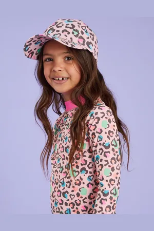 Accessorize Leopard Print Baseball Cap , Size: 3-6 Yrs