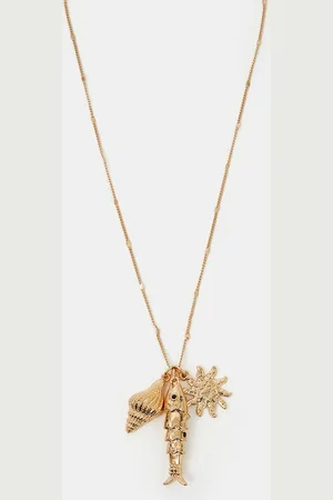 Accessorize Sea Charm Pendant Necklace