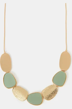 Accessorize Resin Pebble Necklace