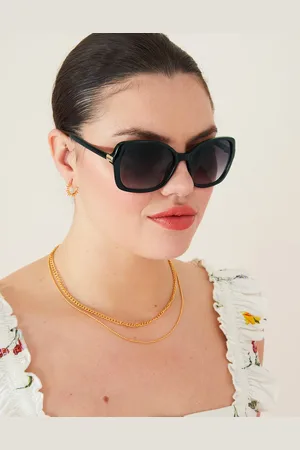 Accessorize Square Oversized Sunglasses, Size: One Size, Women