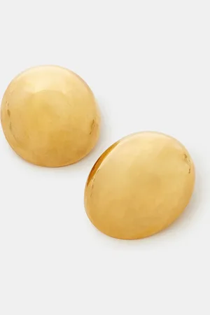 Accessorize 14ct -plated Dome Stud Earrings