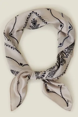 Accessorize Paisley Satin Square Scarf